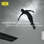La sagra della primavera (Le Sacre du Printemps) - L'uccello di fuoco (L'oiseau de feu) - CD Audio di Pierre Boulez,Igor Stravinsky,Cleveland Orchestra,Chicago Symphony Orchestra