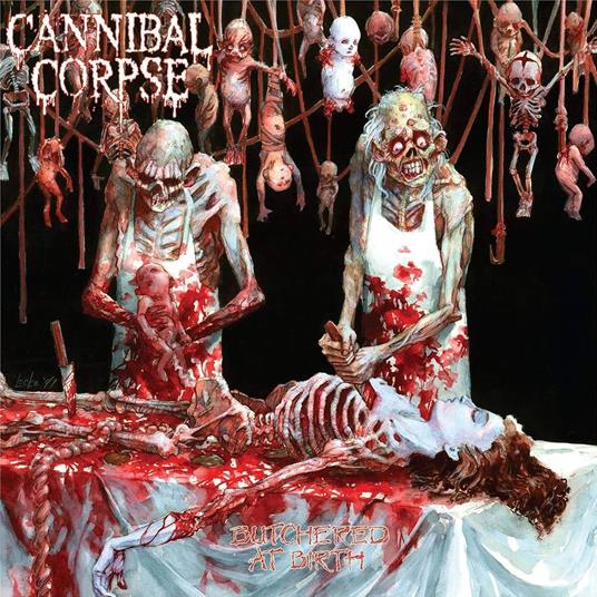 Butchered At Birth (Red & Black Smoke Vinyl) - Vinile LP di Cannibal Corpse