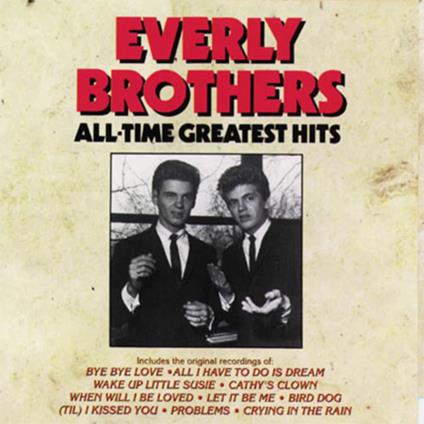 All-Time Greatest Hits - Vinile LP di Everly Brothers