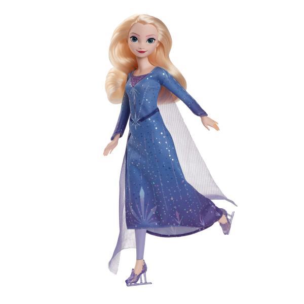 Disney Frozen bambola Elsa pattinaggio sul ghiaccio (JBG53)