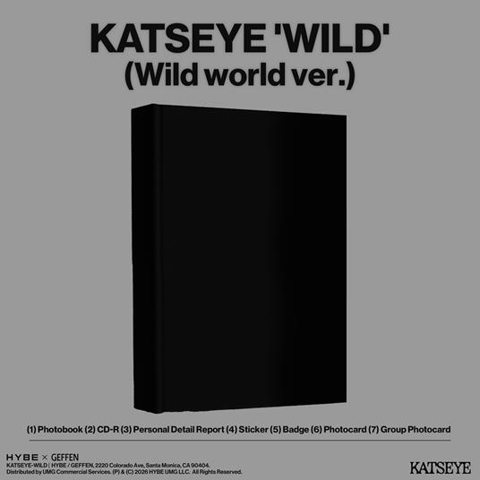 Wild (Standard Version A CD) - CD Audio di Katseye - 2