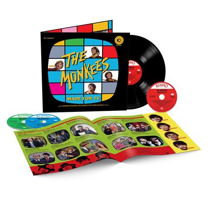 Made for TV: Favorite Episodes (LP Black + 2 CD + Blu-ray) - Vinile LP + CD Audio + Blu-ray di Monkees