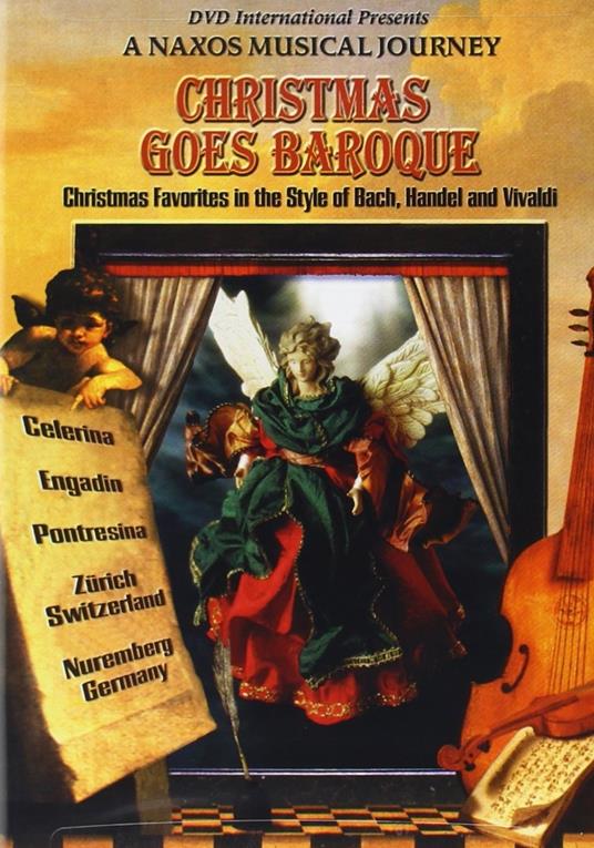 Christmas Goes Baroque. A Naxos Musical Journey - DVD di Slovak Philharmonic Orchestra