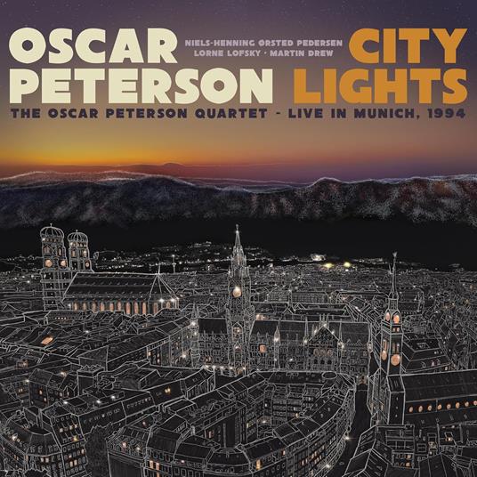 City Lights. The Oscar Peterson Quartet - Live In Munich, 1994 - CD Audio di Oscar Peterson