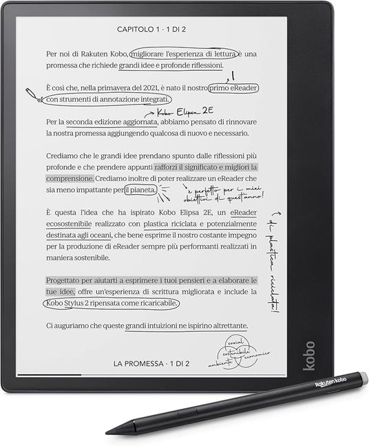 Kobo Elipsa 2E eBook Reader Nero