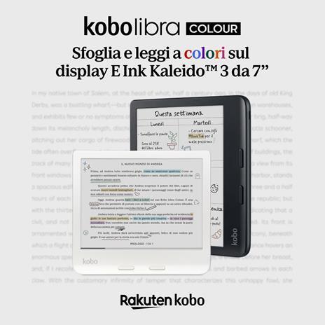 Kobo Libra Colour eBook Reader Nero - 6