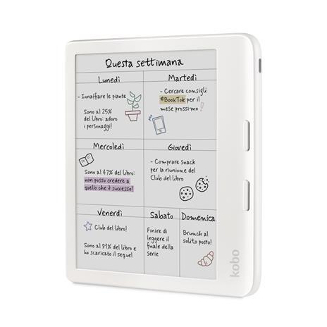 Kobo Libra Colour eBook eReader Bianco - 3