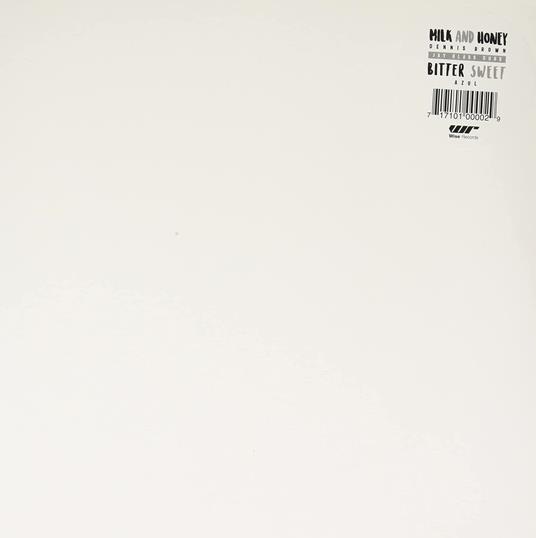 Milk And Honey - Bitter Sweet - Vinile LP di Dennis Brown