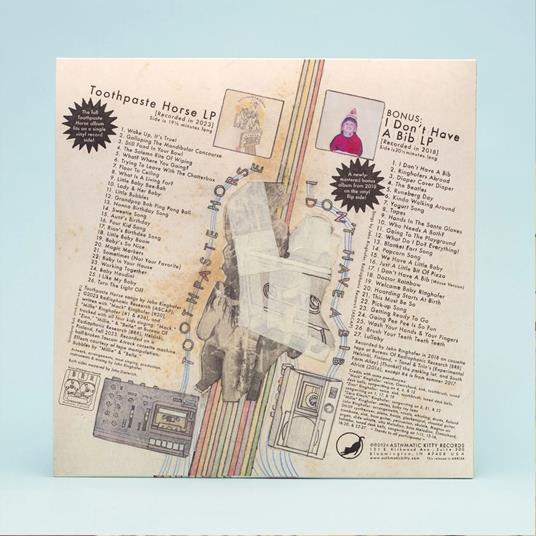 Toothpaste Horse - I Don't Have A Bib... - Vinile LP di Half-Handed Cloud