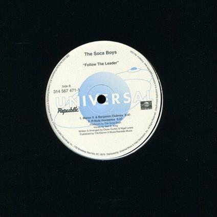 Follow the Leader - Vinile LP di Soca Boys