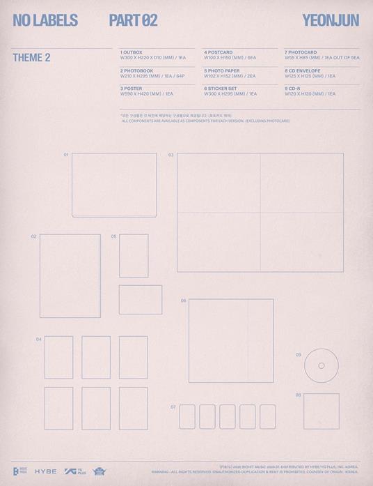 No Labels. Part 02 (Theme 2) - CD Audio di Yeonjun - 2