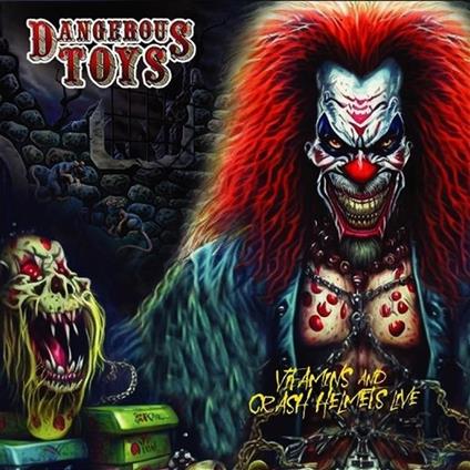 Vitamins & Crash Helmets (Red Edition) - Vinile LP di Dangerous Toys