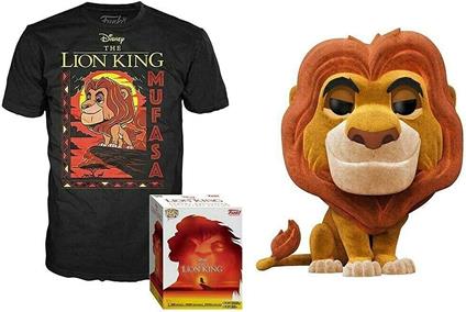 Set Pop Figura & Tee Disney Il Re Leone Mufasa Funko