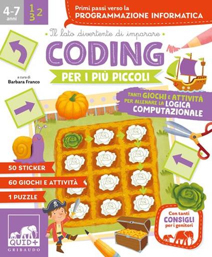  Coding per i più piccoli. Primi passi verso la programmazione informatica - copertina
