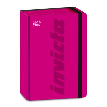 Diario 2026-2027 Agenda Invicta 16 mesi datato. Rosa