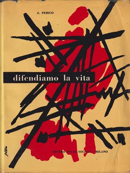 Difendiamo la vita - Giacomo Perico - copertina