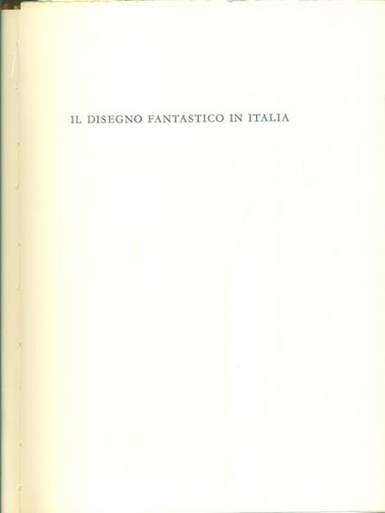IL disegno fantastico in Italia - Osvaldo Patani - copertina