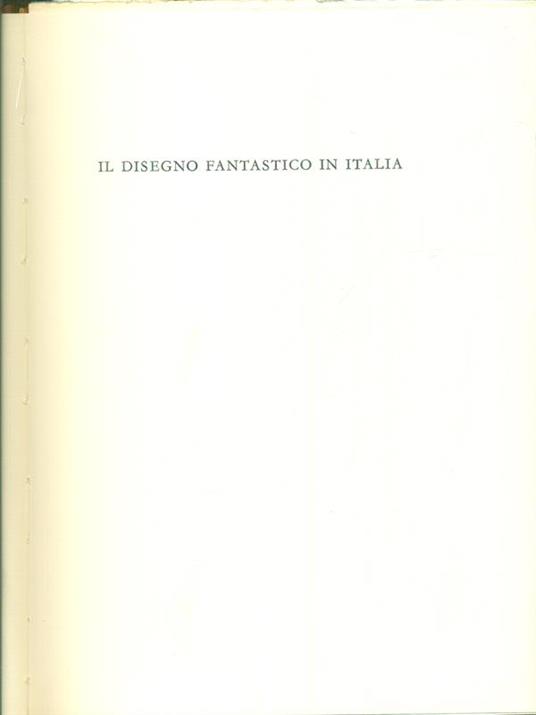 IL disegno fantastico in Italia - Osvaldo Patani - copertina