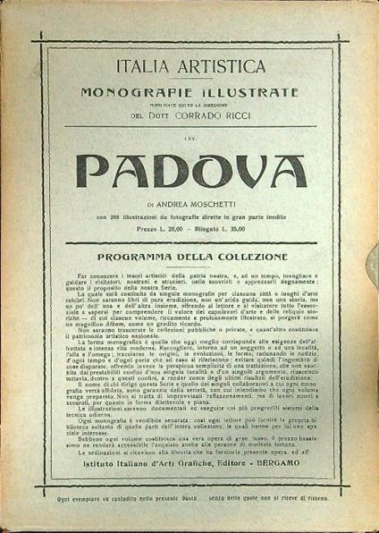 Padova - Andrea M. Moschetti - copertina
