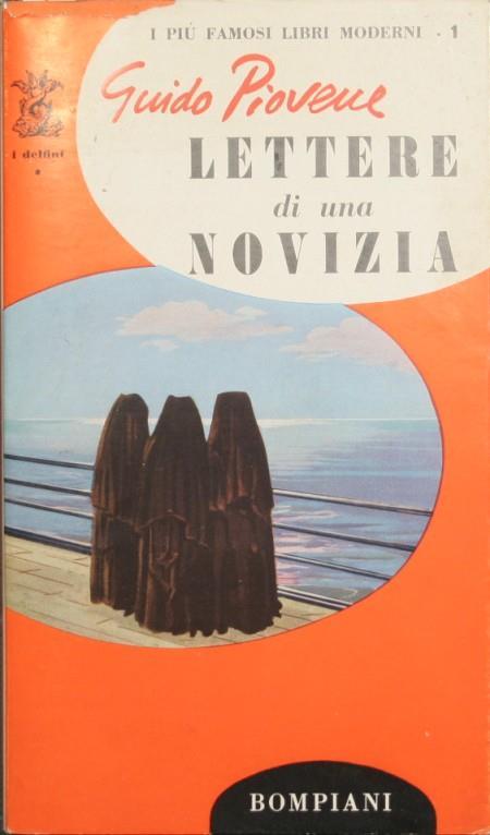 Lettere di una novizia. Romanzo - Guido Piovene - copertina