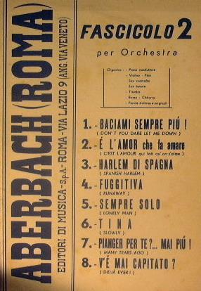 Fascicolo 2 per orchestra - copertina