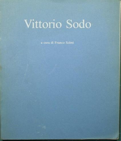 Vittorio Sodo - copertina