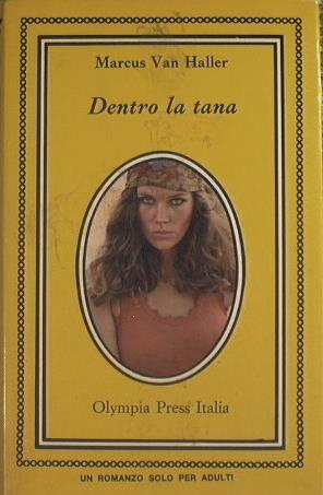 Dentro la tana - Marcus Van Haller - copertina