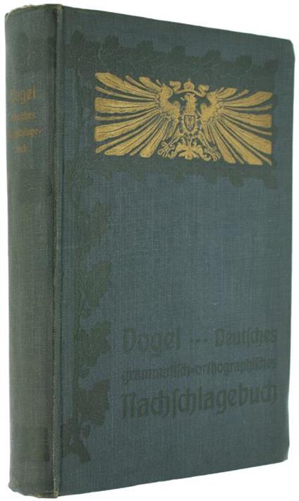 Ausfürliches Grammatisch Ortographisches Nachschlagebuch der Deutschen Sprach - August Vogel - copertina