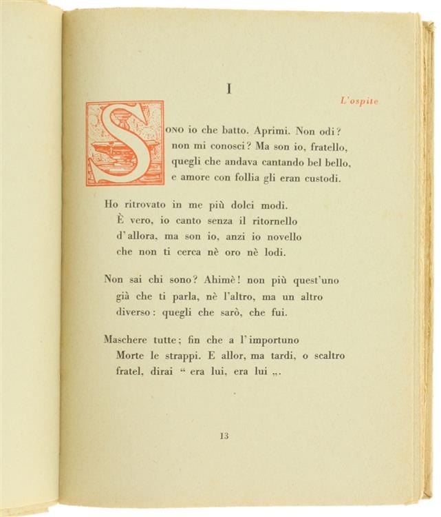 Il Randagio. Poema