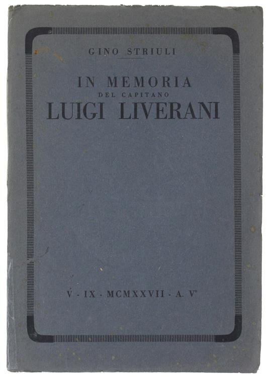 Bergoglio Libri d'Epoca Snc