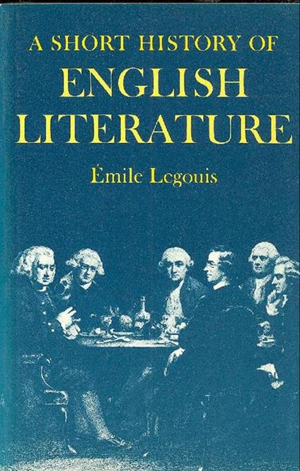A short history of english literature - Émile Legouis - copertina