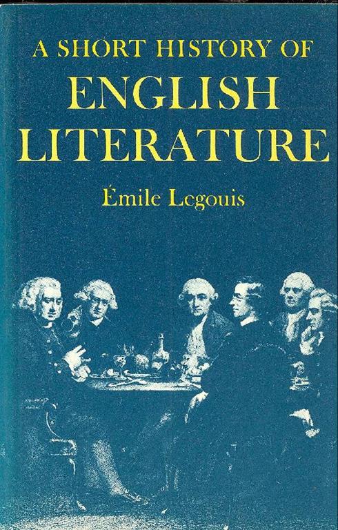 A short history of english literature - Émile Legouis - copertina