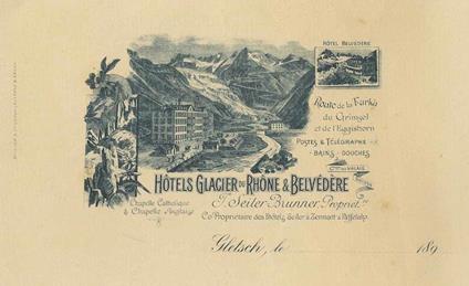 Hotels Glacier du Rhone & Belvedere - copertina