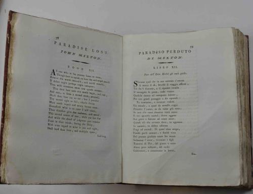 Il paradiso perduto… tradotto da Girolamo Silvio Martinengo - John Milton - copertina