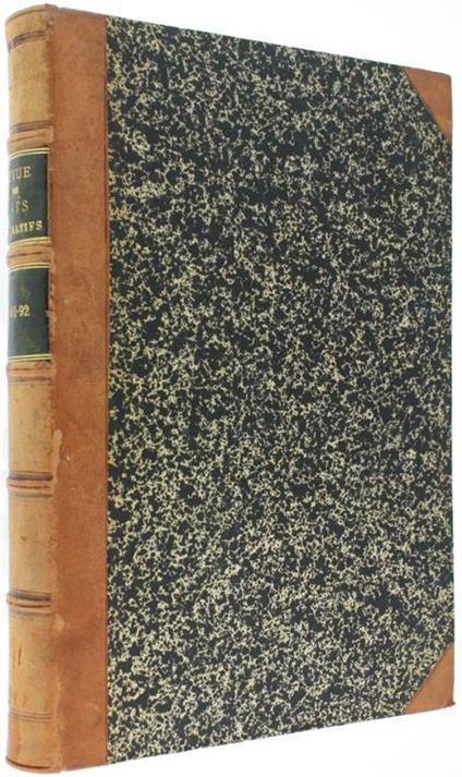 Revue Des Arts Decoratifs. Deuzième Année 1891-1892 - copertina