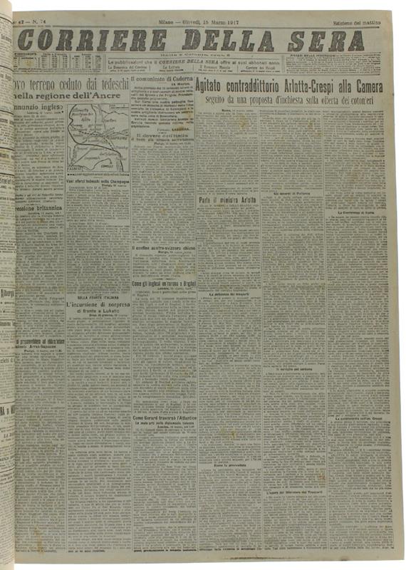Corriere Della Sera - Marzo 1917 Completo