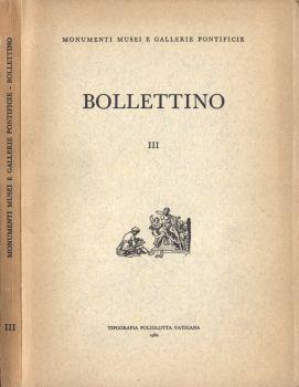 Bolletino III - copertina