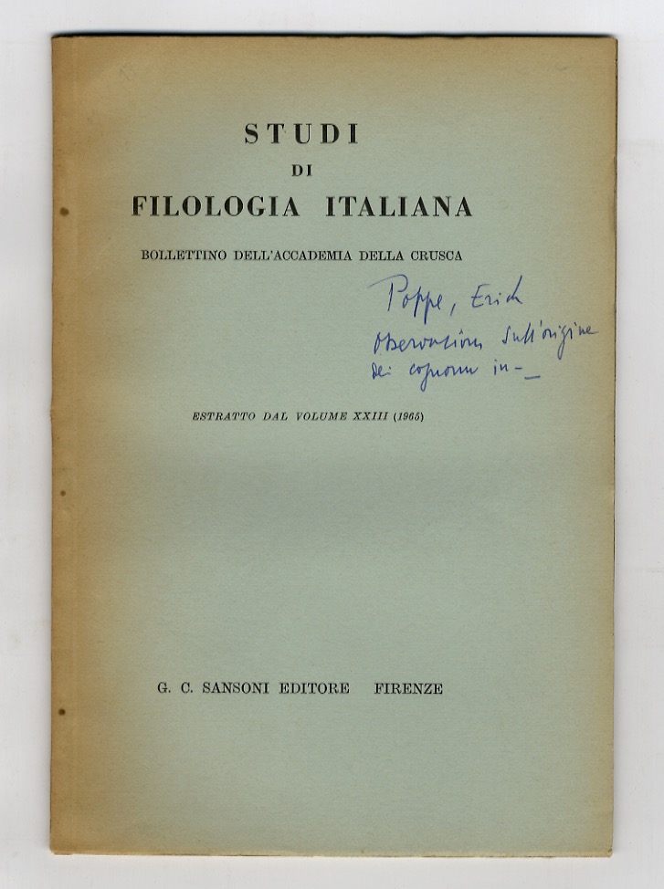 Libreria antiquaria Gozzini