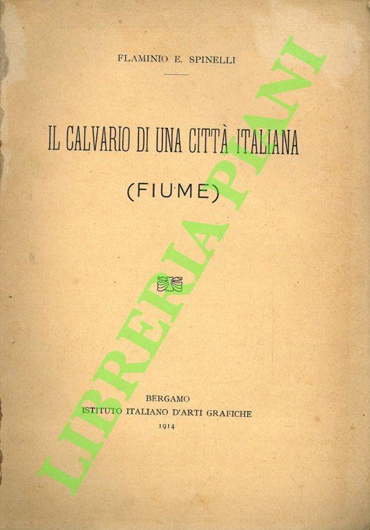 Il calvario di una città italiana (Fiume) - copertina