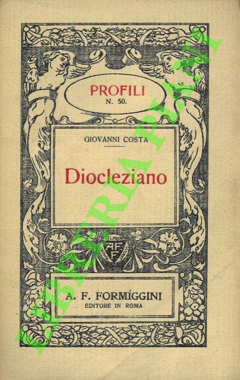 Diocleziano - Giovanni Costa - copertina