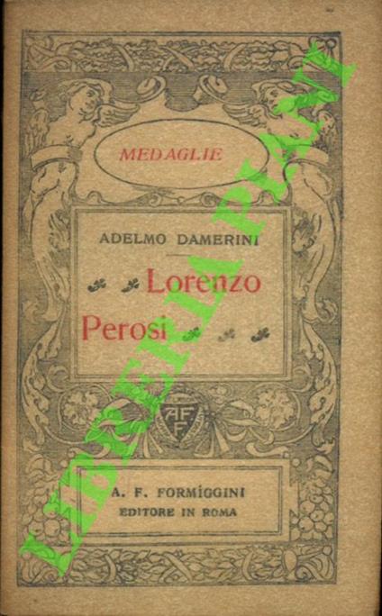 Lorenzo Perosi - copertina
