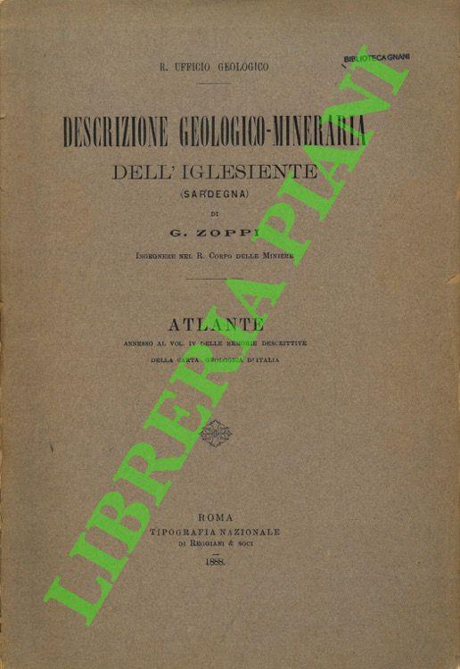 Descrizione geologico-mineraria dell'Iglesiente . + Atlante - copertina
