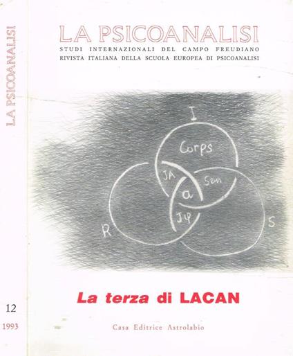 La psicoanalisi. Studi internazionali del campo freudiano. R - copertina