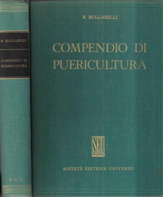 Compendio di puericultura - copertina