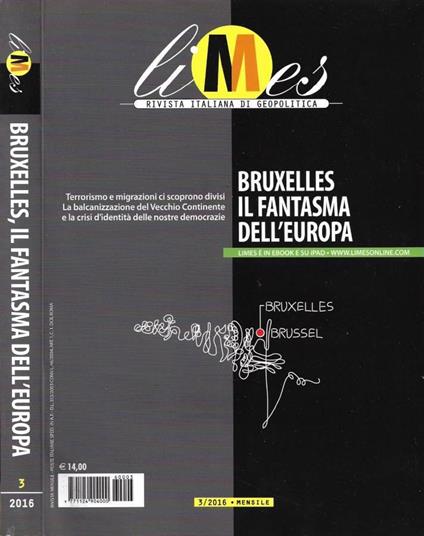 Limes. Rivista italiana di geopolitica. N. 3-2016 : B - copertina
