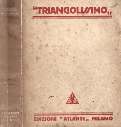 Triangolissimo". Volume 1: La pietra ner - John Buchan - copertina