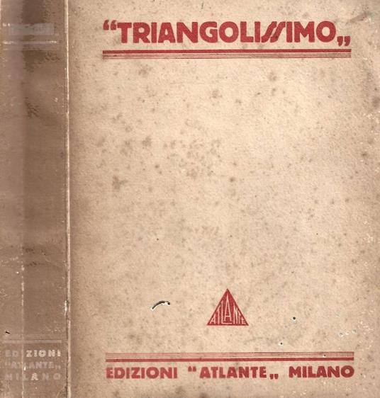 Triangolissimo". Volume 1: La pietra ner - John Buchan - copertina