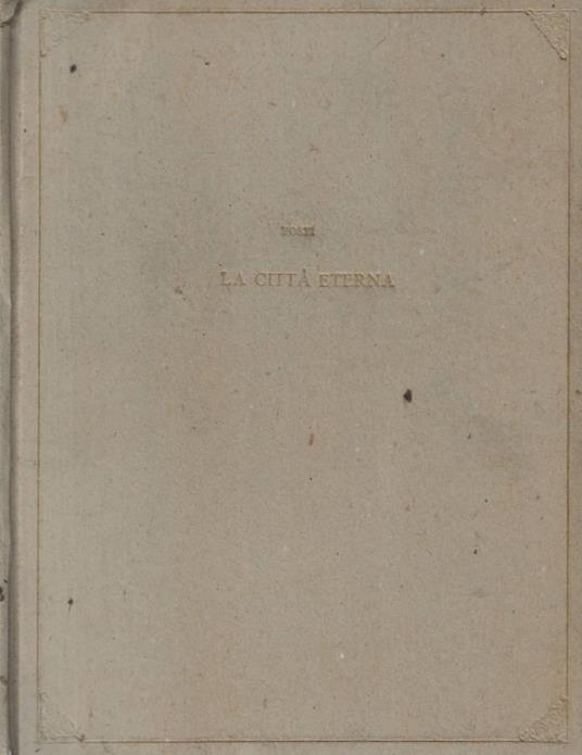 La città eterna - Luigi Tosti - copertina