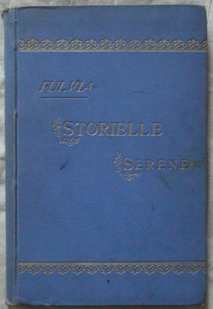Storielle Serene - copertina