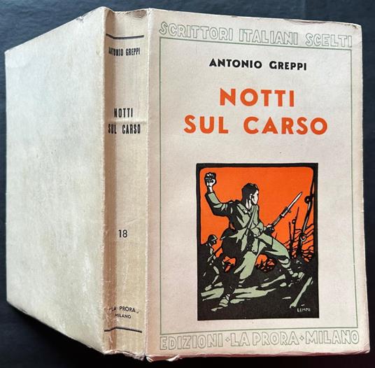 Notti Sul Carso - Antonio Greppi - copertina